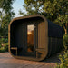 SaunaLife Model CL12GCPB Cube Luxury Series 8-Person Traditional Outdoor Sauna