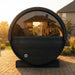 SaunaLife Model E7WB Ergo-Series 4-Person Traditional Outdoor Barrel Sauna with Rear Window