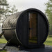 SaunaLife Model E8B Ergo-Series 6-Person Traditional Outdoor Barrel Sauna