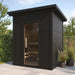 SaunaLife Model G2B Garden-Series 4-Person Traditional Outdoor Sauna