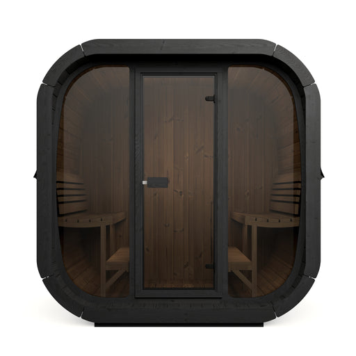 SaunaLife Model CL7GB Cube Luxury Series 6-Person Traditional Outdoor Sauna