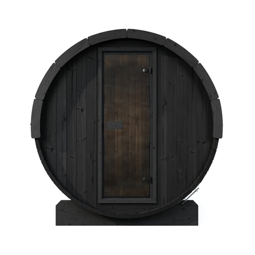 SaunaLife Model E8B Ergo-Series 6-Person Traditional Outdoor Barrel Sauna