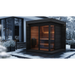 SaunaLife Model GL6B Garden Luxury-Series 6-Person Outdoor Sauna