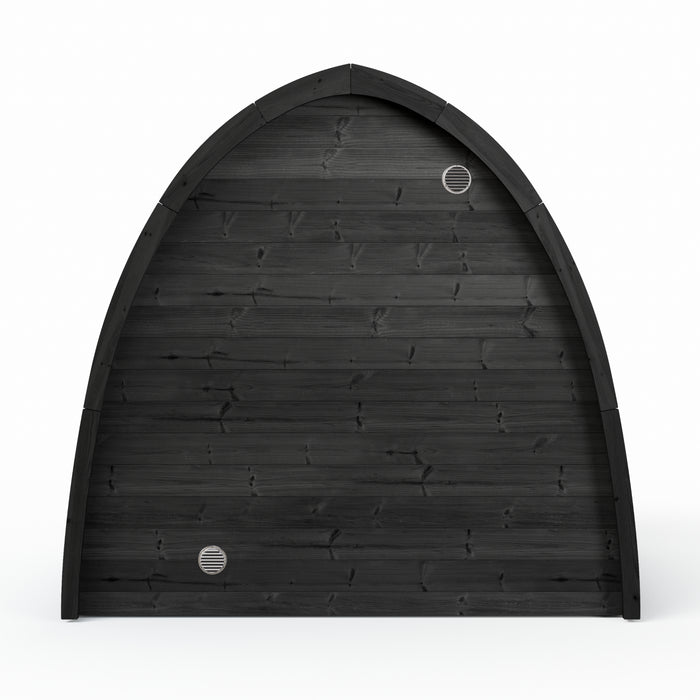 SaunaLife Model G3B Garden-Series 4-Person Traditional Outdoor Pod Sauna