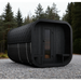 SaunaLife Model CL12GCPB Cube Luxury Series 8-Person Traditional Outdoor Sauna