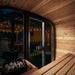 SaunaLife Model CL4GB Cube Luxury Series 3-Person Traditional Outdoor Sauna