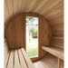 SaunaLife Model E7B Ergo-Series 4-Person Traditional Outdoor Barrel Sauna