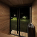 SaunaLife Model GL4B Garden Luxury-Series 4-Person Outdoor Sauna