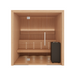 Auroom Libera Glass Traditional Indoor Sauna - Alder