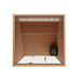 Auroom Libera Glass Traditional Indoor Sauna - Alder