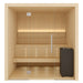 Auroom Libera Glass Traditional Indoor Sauna - Aspen