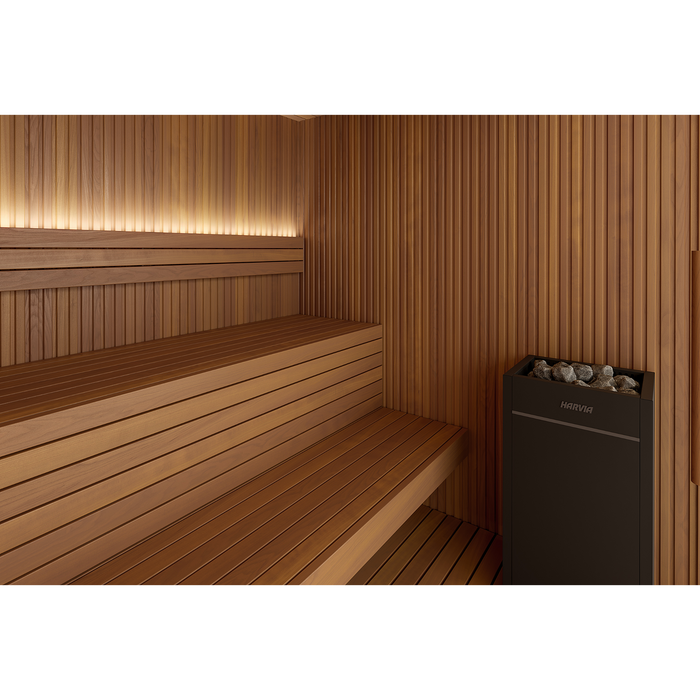 Auroom Libera Glass Traditional Indoor Sauna - Thermo-Aspen