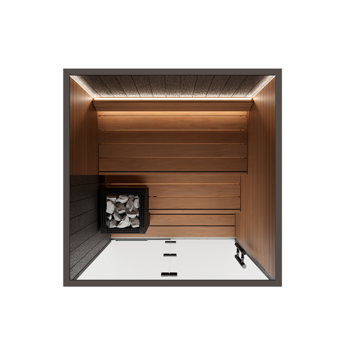 Auroom Vulcana 2-Person Traditional Indoor Sauna