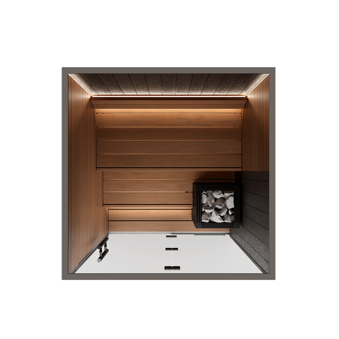 Auroom Vulcana 2-Person Traditional Indoor Sauna
