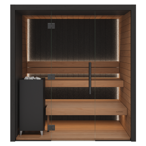Auroom Vulcana 4-Person Traditional Indoor Sauna