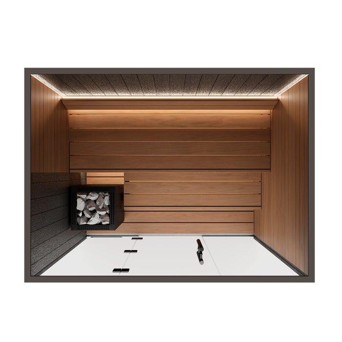 Auroom Vulcana 4-Person Traditional Indoor Sauna