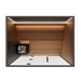 Auroom Vulcana 4-Person Traditional Indoor Sauna