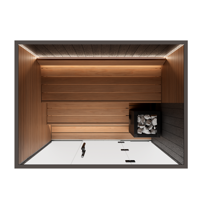Auroom Vulcana 4-Person Traditional Indoor Sauna
