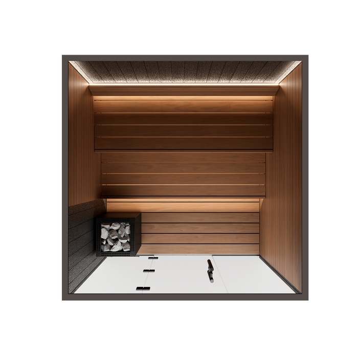 Auroom Vulcana 5-Person Traditional Indoor Sauna