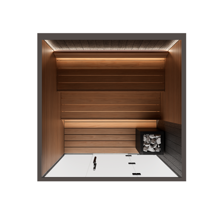 Auroom Vulcana 5-Person Traditional Indoor Sauna