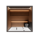Auroom Vulcana 5-Person Traditional Indoor Sauna