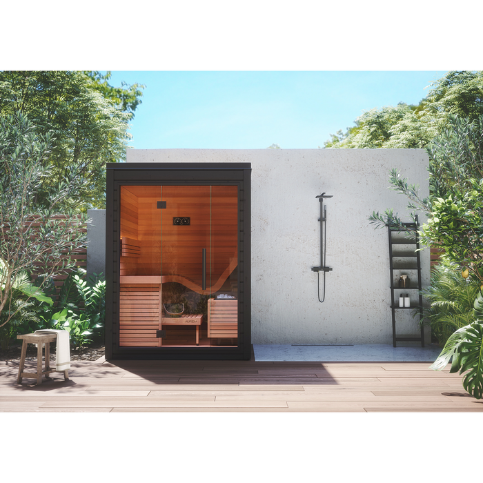Auroom Aura 2-Person Traditional Outdoor Sauna
