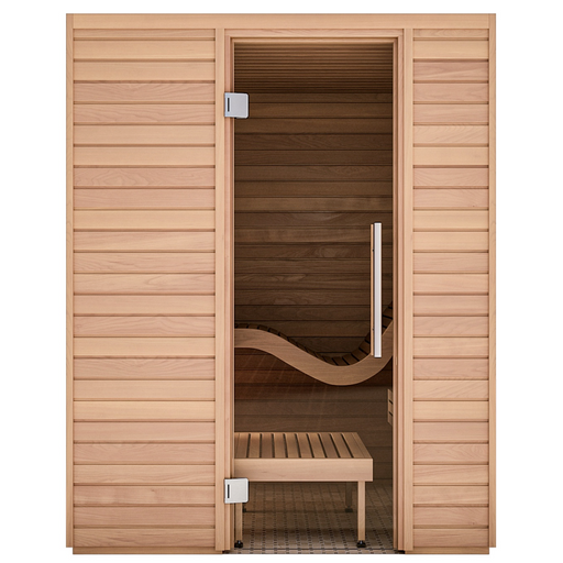 Auroom Baia 2-Person Traditional Indoor Sauna - Thermo-Aspen