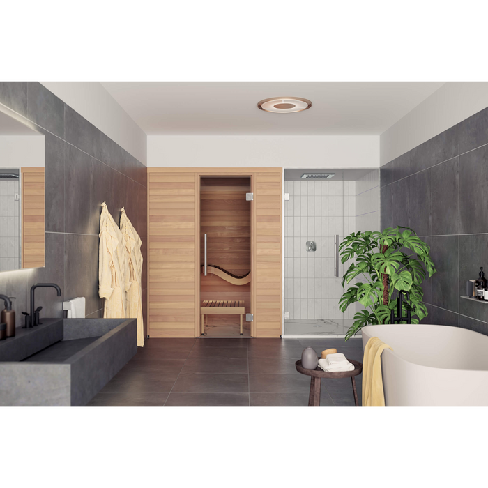 Auroom Baia 2-Person Traditional Indoor Sauna - Thermo-Aspen