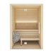 Auroom Cala Glass 2-4 Person Traditional Indoor Sauna - Aspen