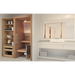 Auroom Cala Glass Mini 1-Person Traditional Indoor Sauna