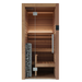 Auroom Cala Glass Mini 1-Person Traditional Indoor Sauna — Thermo-Aspen