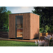 Auroom Garda 6-Person Traditional Outdoor Sauna — Thermo-Pine