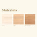Auroom Libera Indoor Sauna Wood Materials