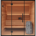Auroom Mira L 5-Person Traditional Outdoor Sauna — Natural