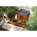 Auroom Mira S 2-Person Traditional Outdoor Sauna — Natural