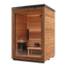 Auroom Mira S 2-Person Traditional Outdoor Sauna — Natural