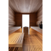Auroom Garda 4-6 Person Traditional Outdoor Sauna - Opposite Bench Layout