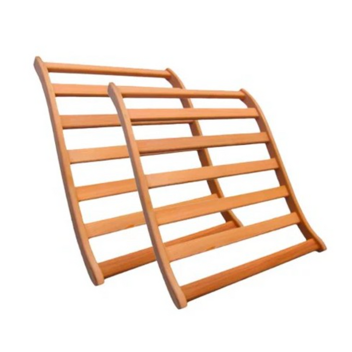 Golden Designs S-Shape Backrest for Saunas Red Cedar 2