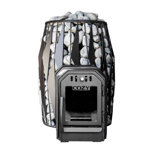 Cozy Heat OG 12kW Thru-Wall Wood-Burning Sauna Stove | COZYOGTW12