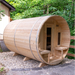 Leisurecraft CT Tranquility Barrel Sauna | CTC2345W
