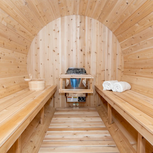 Leisurecraft CT Tranquility Barrel Sauna | CTC2345W
