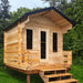 Leisurecraft CT Georgian Cabin Sauna with Porch | CTC88PE