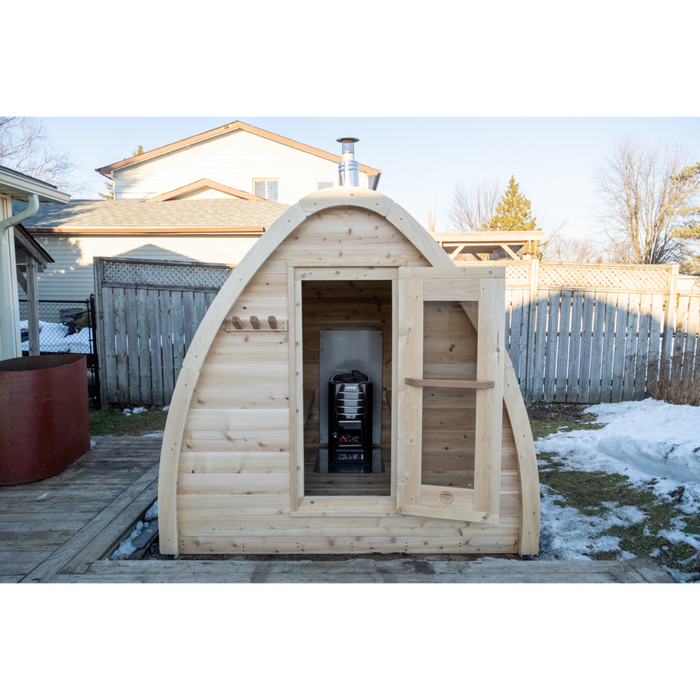 Leisurecraft CT MiniPOD Sauna (Heating Option: Electric Heater) 3