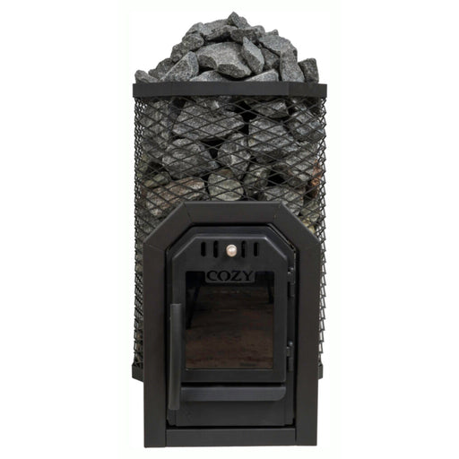 Cozy Heat 12kW Thru-Wall Wood-Burning Sauna Stove | COZYTW12