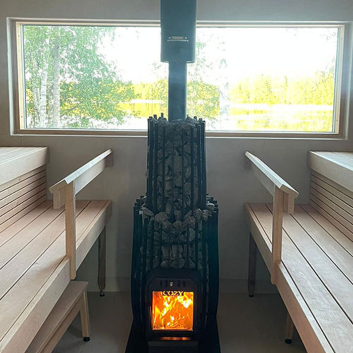 Cozy Heat Chimney Cover for Cozy SW Sauna Stoves | SW H500