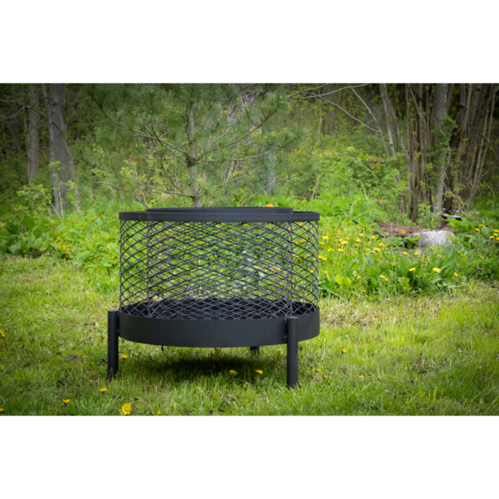 Cozy Heat Cozy Fire Iron Backyard Fire Pit-