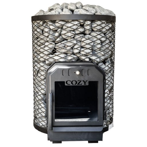 Cozy Heat O 18kW Thru-Wall Wood-Burning Sauna Stove | COZYOTW18