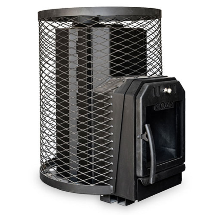 Cozy Heat O 18kW Thru-Wall Wood-Burning Sauna Stove | COZYOTW18