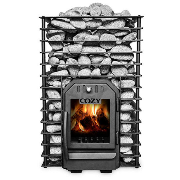 Cozy Heat Quattro 12kW Wood-Burning Sauna Stove | COZYQUATTRO12