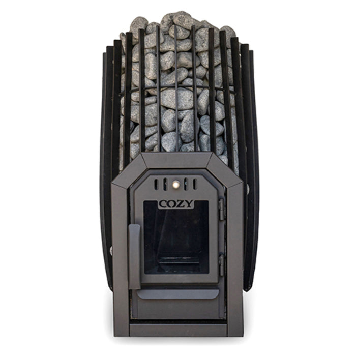 Cozy Heat SW 12kW Thru-Wall Wood-Burning Sauna Stove | COZYSWTW12